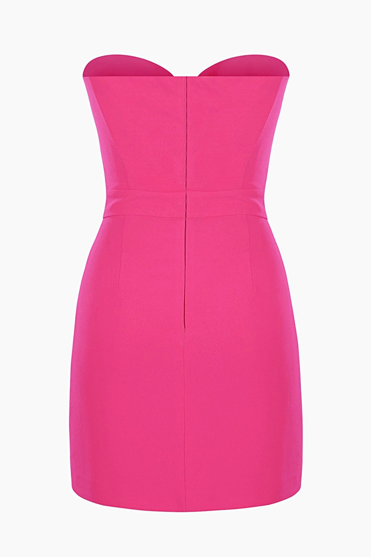 Vestido curto estilo tubinho com corte estilo mignon e laço