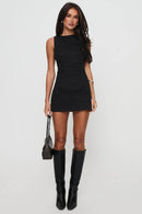 Pure Allure Sleeveless Mini Dress