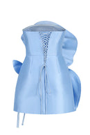 Vestido curto sem alças Venus Flowers