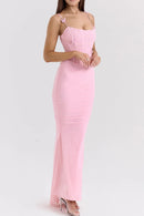 Romola Appliqué Maxi Dress