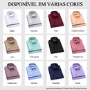 Camisa Social Masculina Não Amassa e Respirável - Slim Estilosa Impermeável, Antióleo e Antimancha