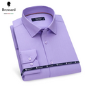 Camisa Social Masculina Não Amassa e Respirável - Slim Estilosa Impermeável, Antióleo e Antimancha