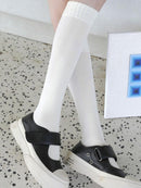 Cartoon Flower Pattern Cotton Socks