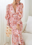 Elegant and Chic Floral Dress