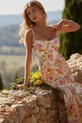 Vestido midi estampado Cottie Flare